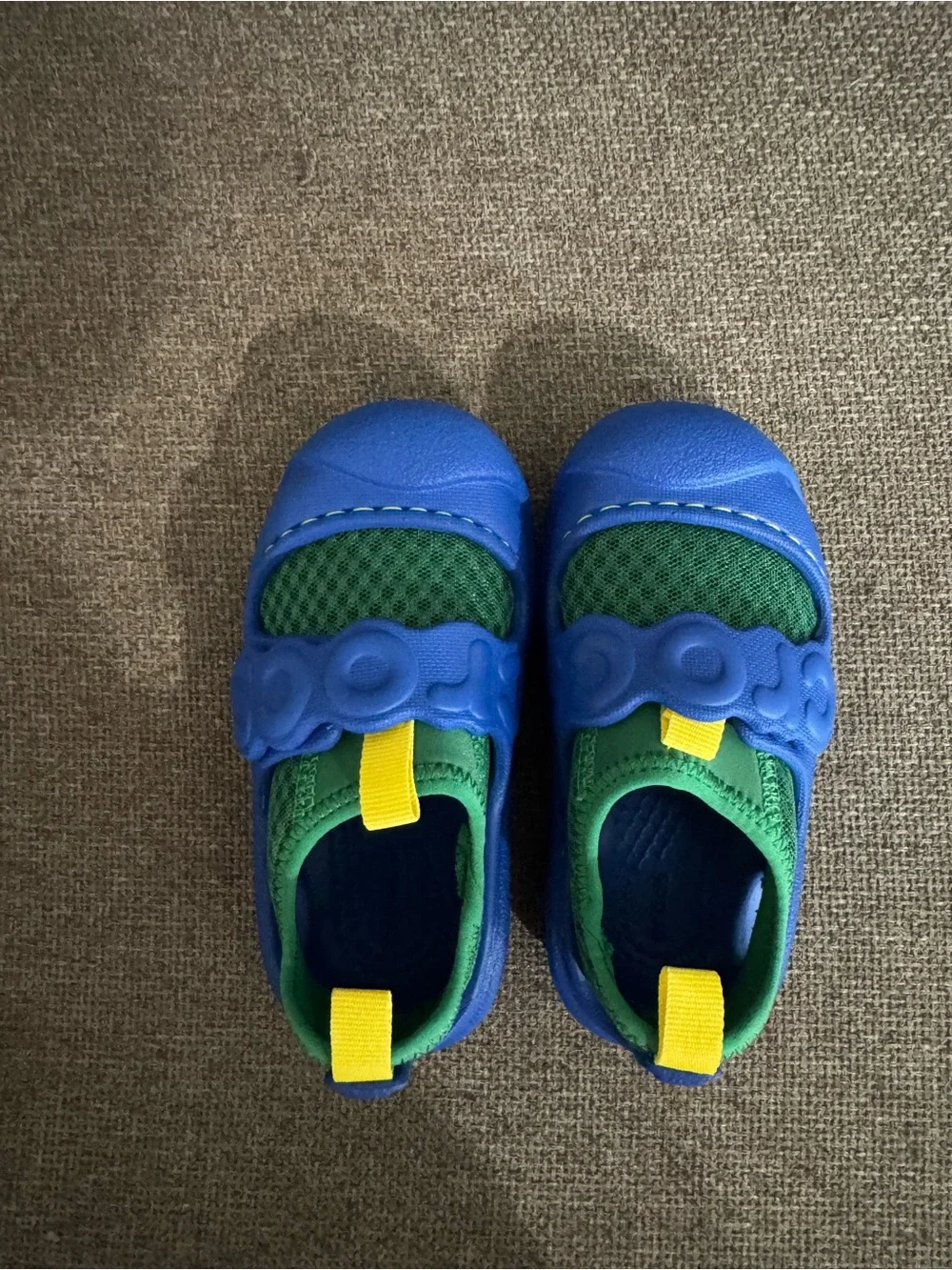 CROCS Kids Royal Blue Water-Friendly Slip-On Shoes